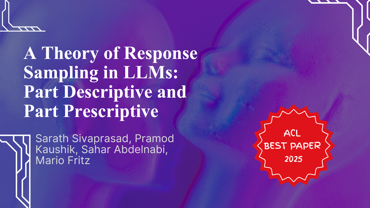 A Theory of Response Sampling in LLMs